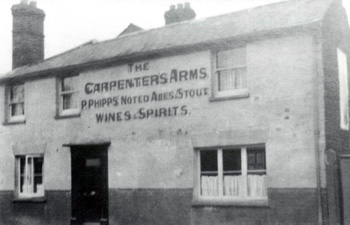 The Carpenters Arms in the 1920s